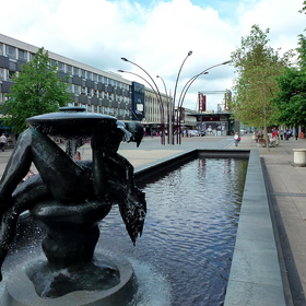 Mother & Child Fountain  Basildon Town Centre